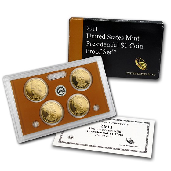 2011 Presidential Dollar Proof Set 2011 Presidential Dollar Proof Set
